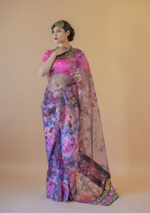 Muslin Bracho Saree