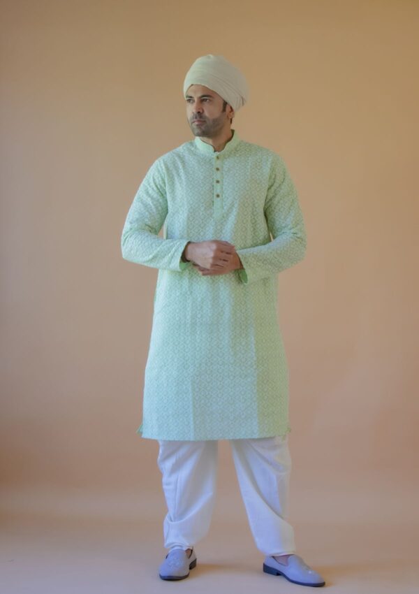 Chikankari Panjabi - Image 4