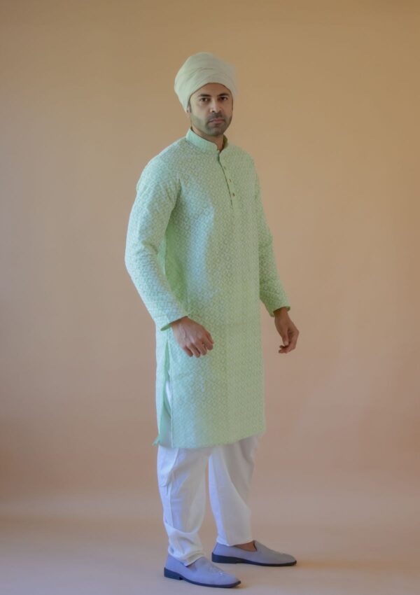 Chikankari Panjabi - Image 3